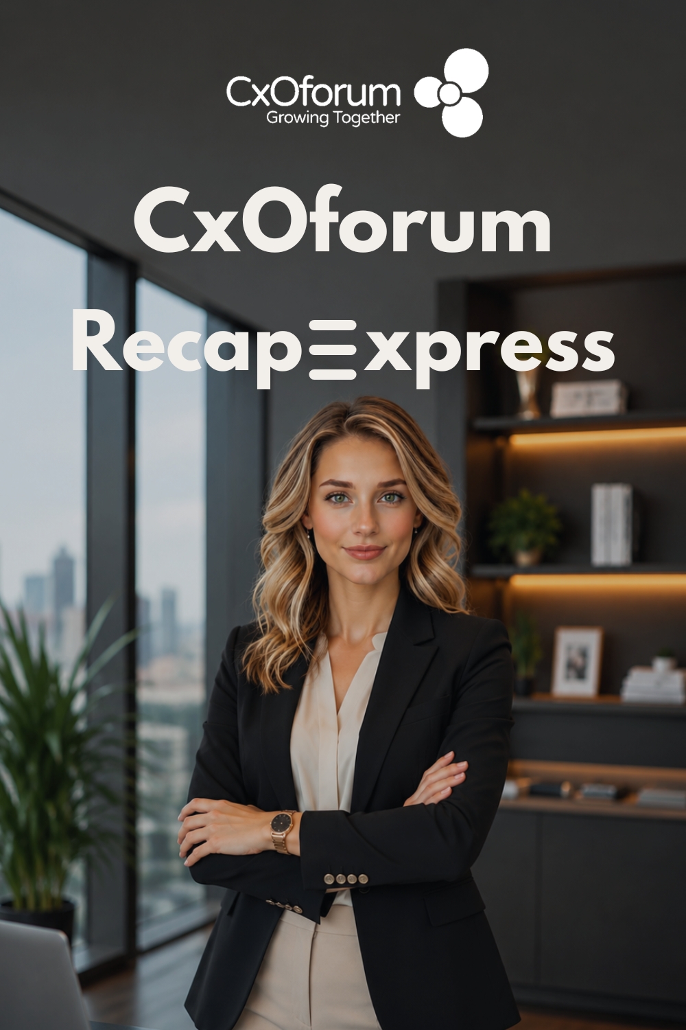Portada del resumen semanal de CxOforum: CxOforum RecapExpress — semana del 3 de agosto de 2026